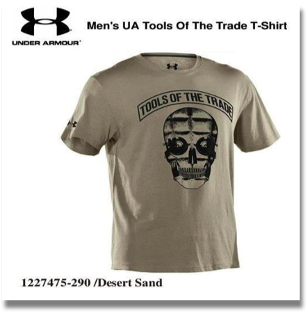 UNDER ARMOUR MEN'S TOOLS OF THE TRADE T-SHIRTS