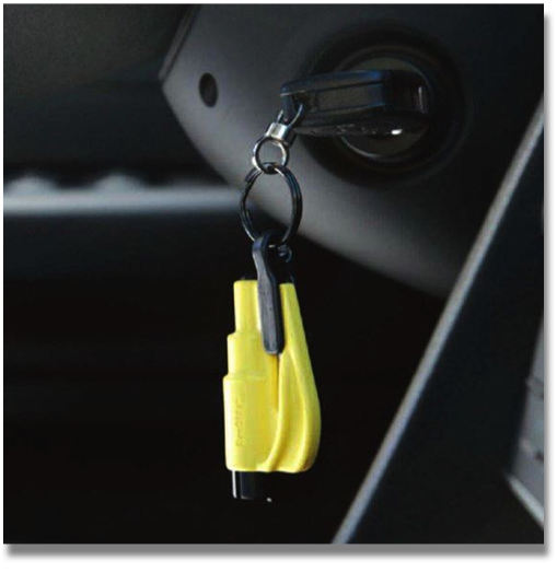 RESQME KEY CHAIN Car Escape Tool


*Seat belt cutter plus car window breaker
*Compact, lightweight, and powerful
*Easily accessible, no installation required
*Usable by everyone--no force needed
*Tested and certified by TÜV
*Over 10 years saving lives worldwide
