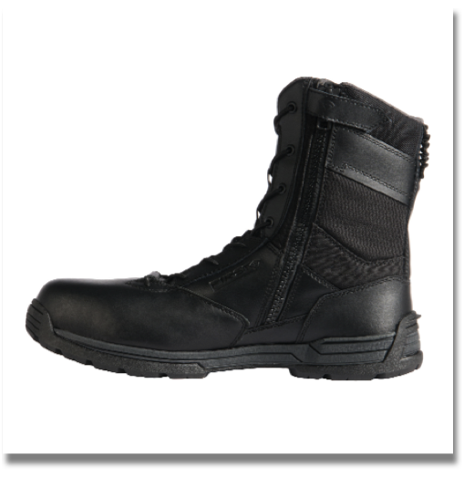 FIRST TACTICAL BOOTS
First Tactical boots meet all the uniform requirements demanded of a professional, but add key design features that provide athletic performance, reduce fatigue, and ensure longer wear. FIRST TACTICAL BOOTS
First Tactical boots meet all the uniform requirements demanded of a professional, but add key design features that provide athletic performance, reduce fatigue, and ensure longer wear.