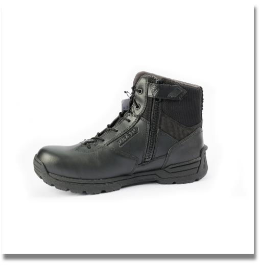 FIRST TACTICAL BOOTS
First Tactical boots meet all the uniform requirements demanded of a professional, but add key design features that provide athletic performance, reduce fatigue, and ensure longer wear. FIRST TACTICAL BOOTS
First Tactical boots meet all the uniform requirements demanded of a professional, but add key design features that provide athletic performance, reduce fatigue, and ensure longer wear.