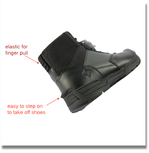 FIRST TACTICAL BOOTS
First Tactical boots meet all the uniform requirements demanded of a professional, but add key design features that provide athletic performance, reduce fatigue, and ensure longer wear. FIRST TACTICAL BOOTS
First Tactical boots meet all the uniform requirements demanded of a professional, but add key design features that provide athletic performance, reduce fatigue, and ensure longer wear.