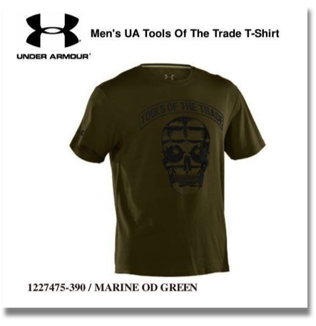 UNDER ARMOUR MEN'S TOOLS OF THE TRADE T-SHIRTS