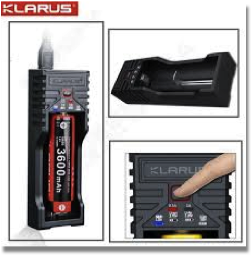 KLARUS K1 LIGHT BATTERY CHARGER