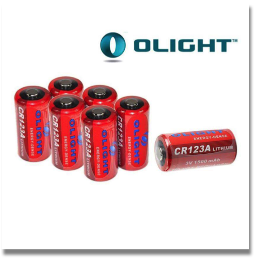 CR 123A LITHIUM BATTERY