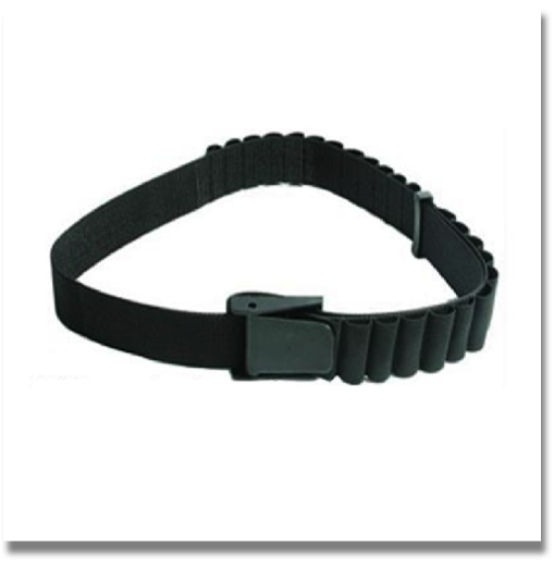 BLACKHAWK UNIVERSAL 
SHOTGUN CARTRIDGE BELT- BLACK