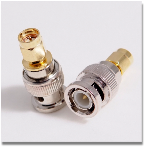 BNC MALE- SMA MALE ADAPTER