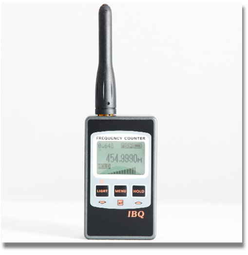 Portable Frequency Counter FC-1 (IBQ2006ST) 10Hz -2.6GHz



This portable frequency counter is designed for counting continuous wave signal comes from Two-way Radio.  There are two selectable ranges for you to choose. The ranges cover most of the frequency of the two way radios you want to measure.  Its three-button control is easy to use and its small size allows you to carry it anywhere you like.